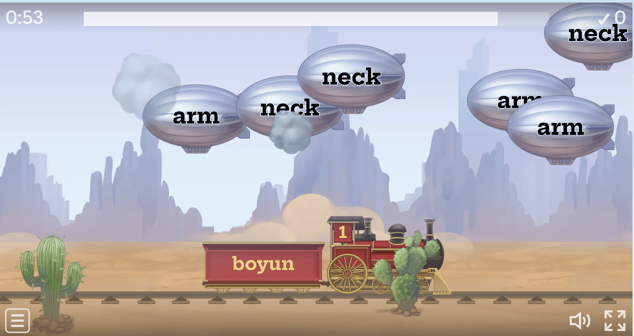 Multi English 5 - Body Parts 6